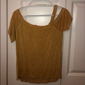 Half off shoulder top